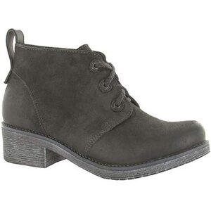 Naot grey suede booties size 41